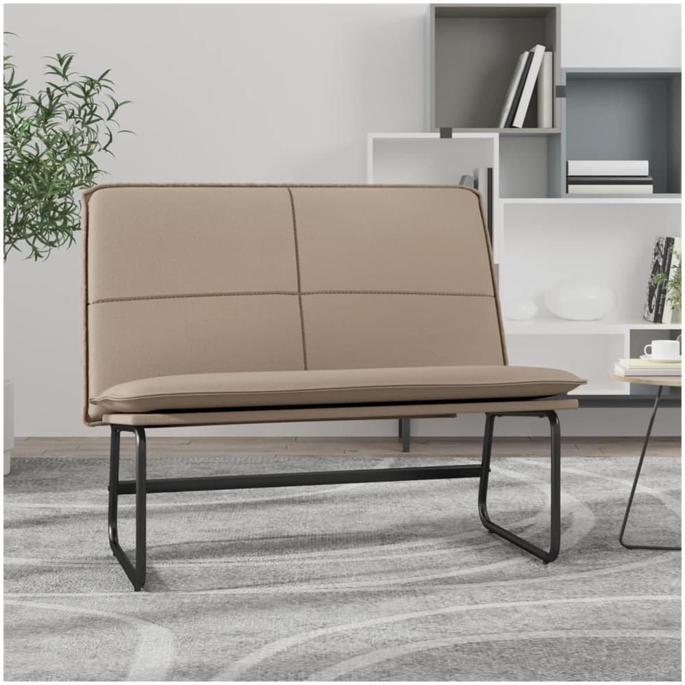 Panca Cappuccino 100x75x76 Cm In Similpelle - Foto 1