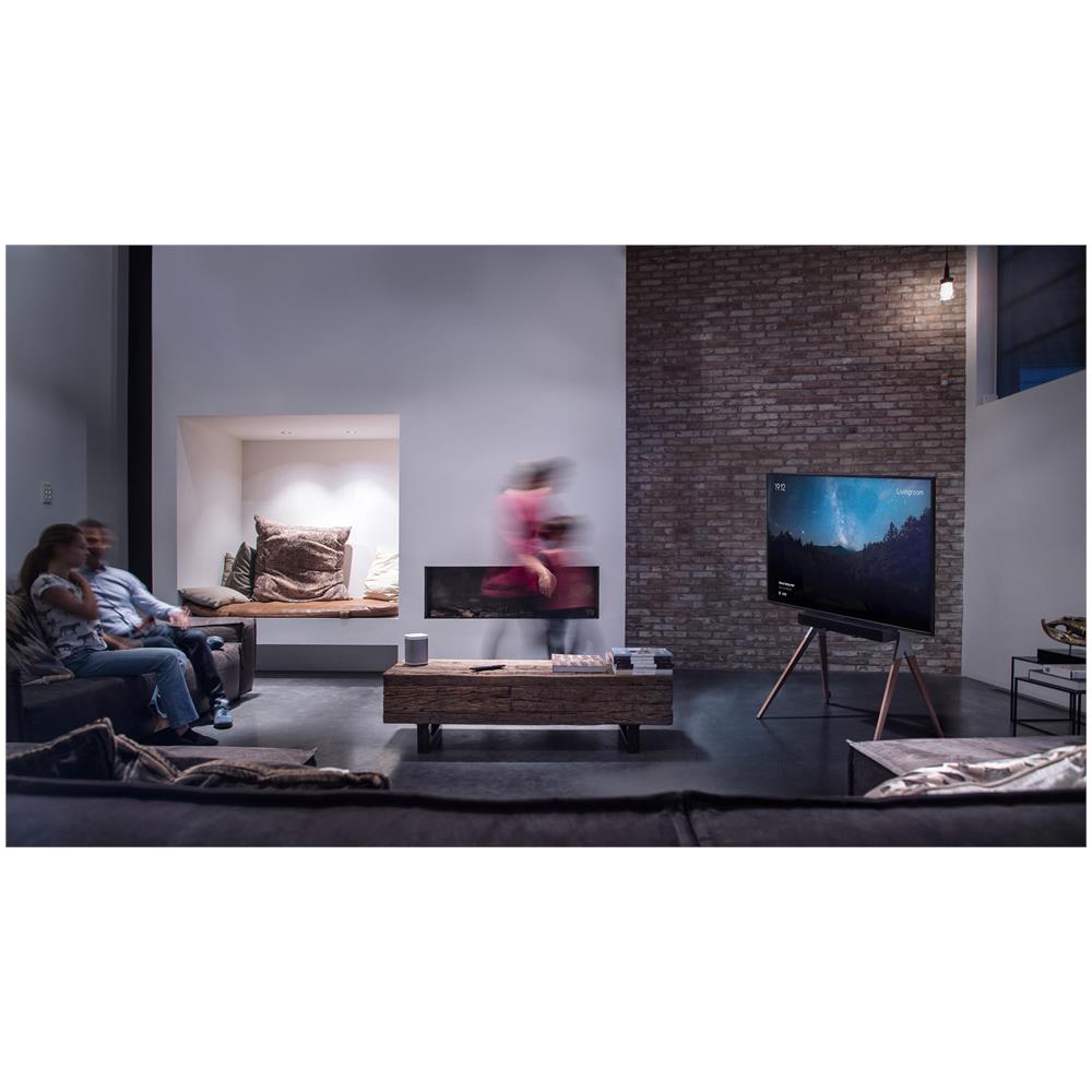 Supporto TV da Pavimento WM7481 da 32-70" Peso Massimo Supportato 80 Kg Colore Noce/Grigio - Foto 5