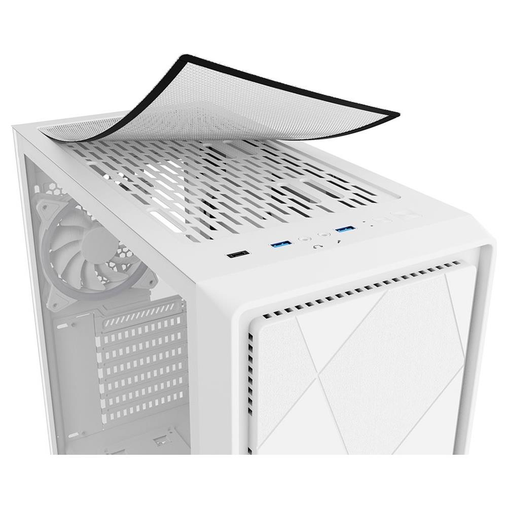 VS8 RGB Midi Tower Bianco - Foto 8