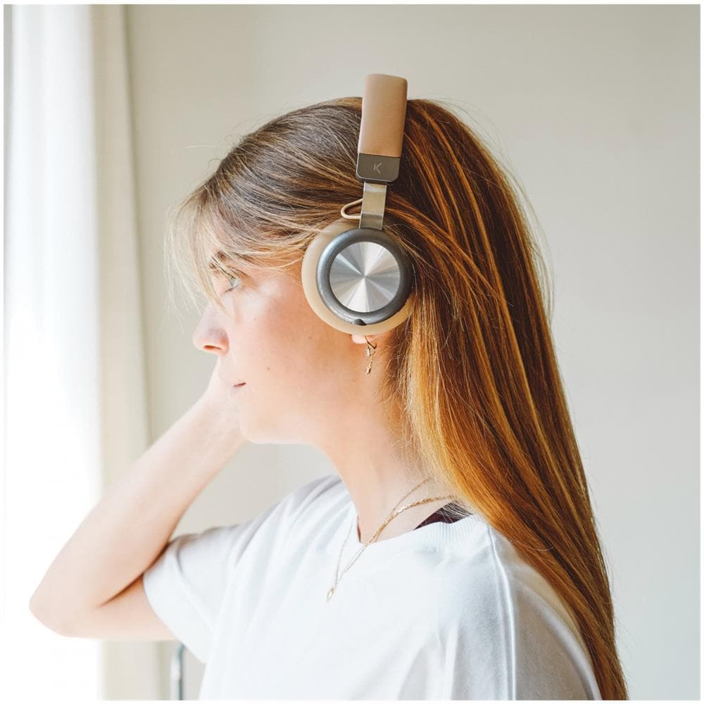 Retro2 Auricolare Con cavo e senza cavo A Padiglione Musica e Chiamate Micro-USB Bluetooth Marrone - Foto 2