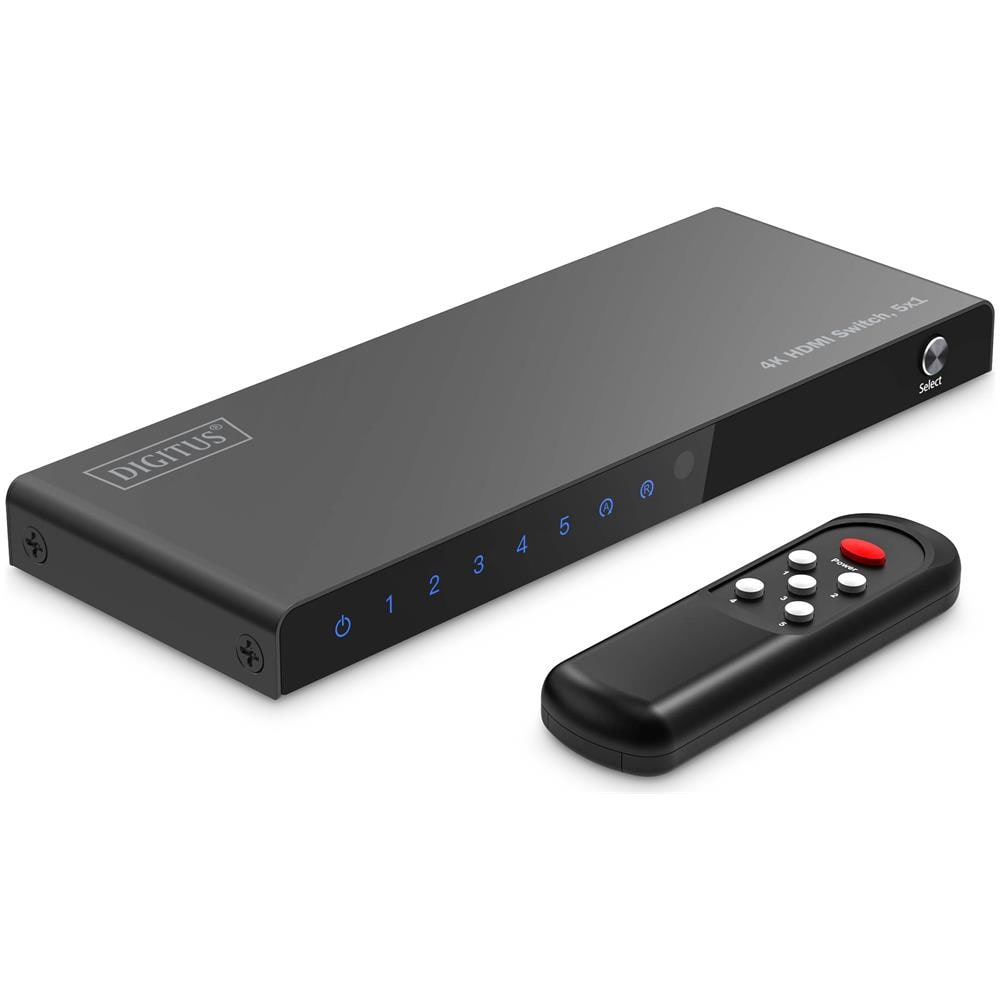 Switch HDMI 4K, 5x1 - Foto 1