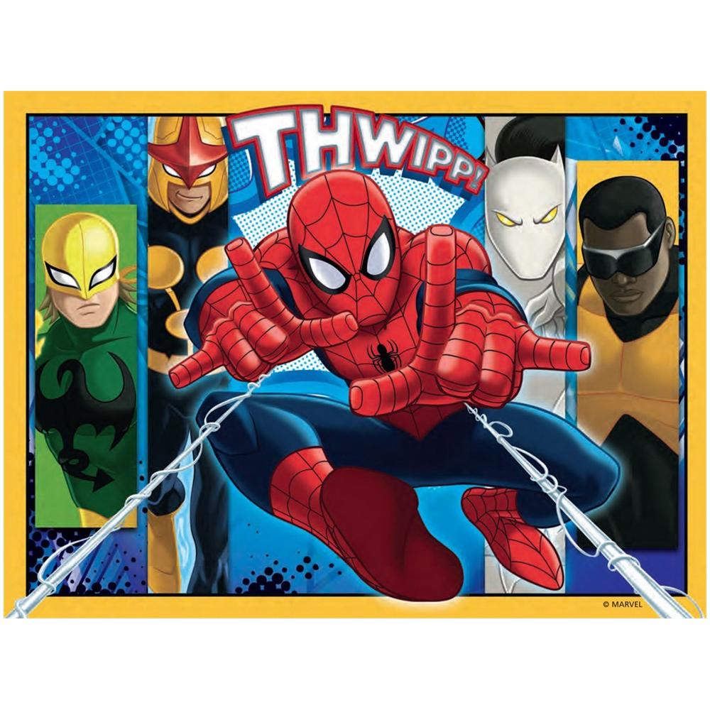 Puzzle Ultimate Spider-Man 4 X 72 pz 19 x 14 cm 7363 - Foto 5