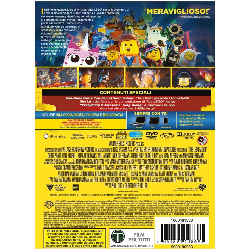 The Lego Movie (Dvd)  - Foto 2