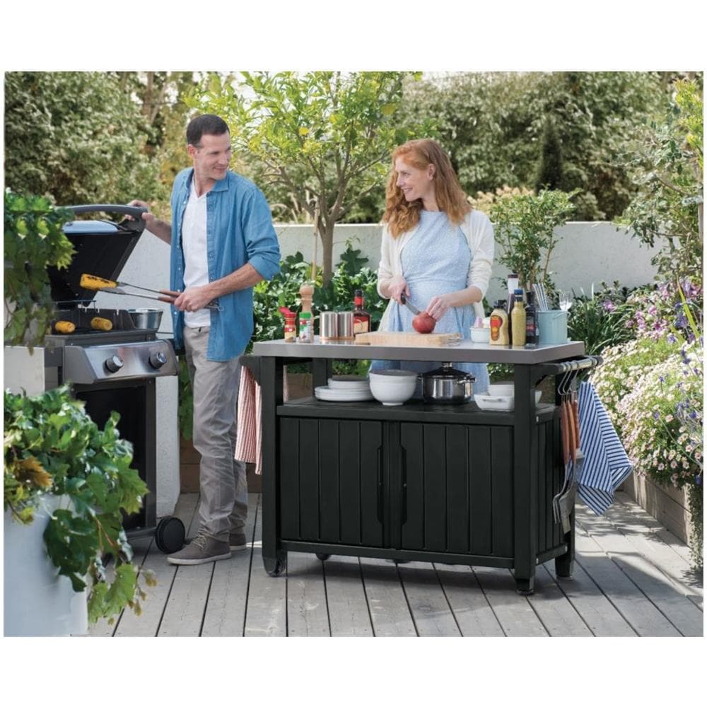 Tavolo Per Esterni Multifunzione Per Barbecue Unity Xl 228934 - Foto 2