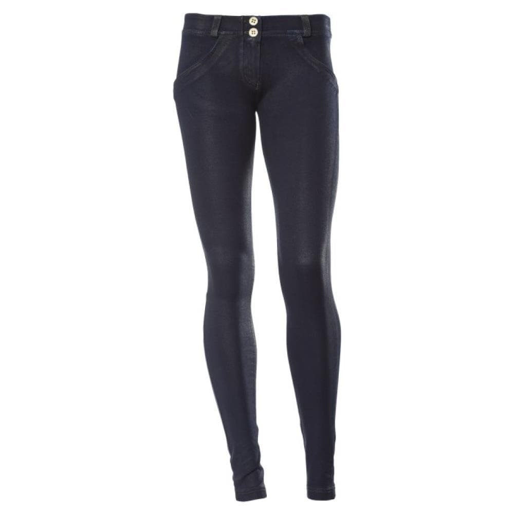 Pantalone Donna Wrup Demin Spalmato Blu M - Foto 2