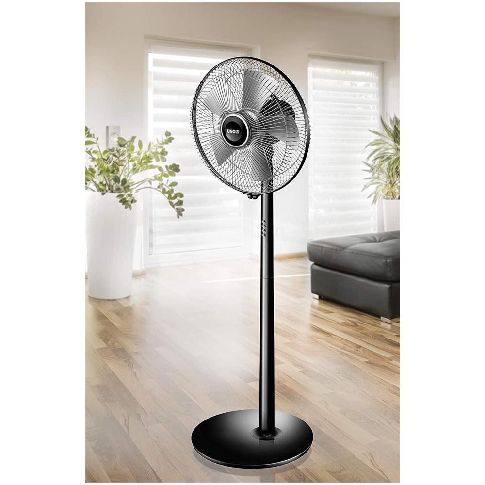 86825 Ventilatore a Piantana Diametro 40 cm Colore Nero - Foto 6