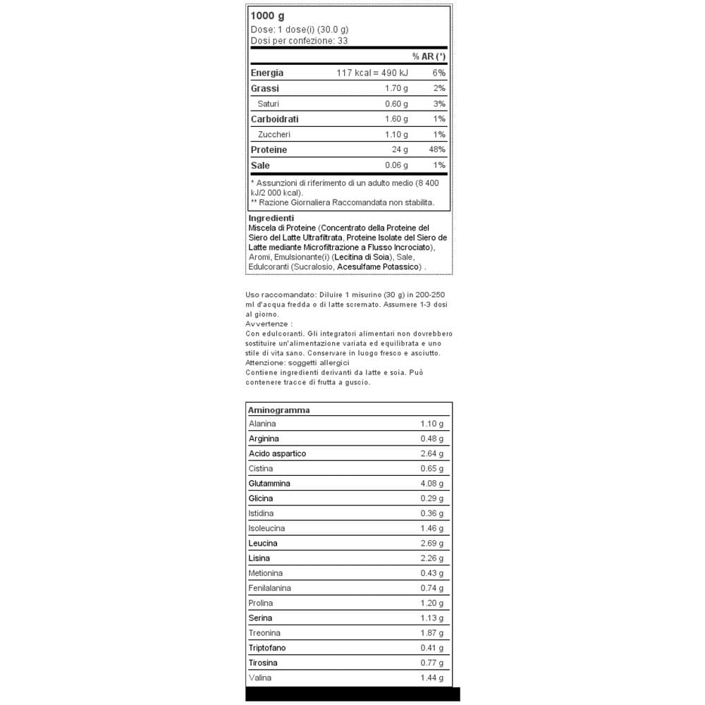 Designer Whey Protein 1000 G - - Proteine, Whey - Vaniglia - Foto 2