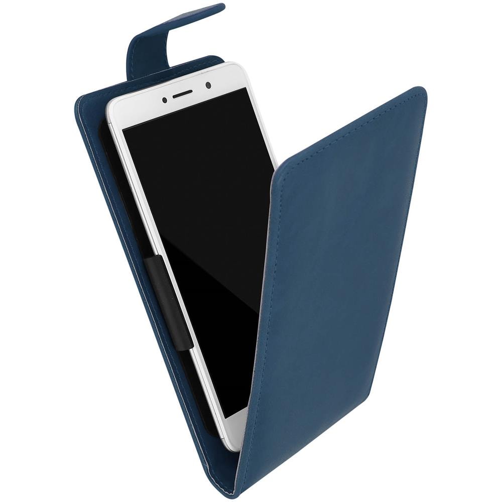 Custodia Smartphone 4,7''"" A 5,0'' Sportellino Portafoglio Universale Blu Scuro - Foto 1