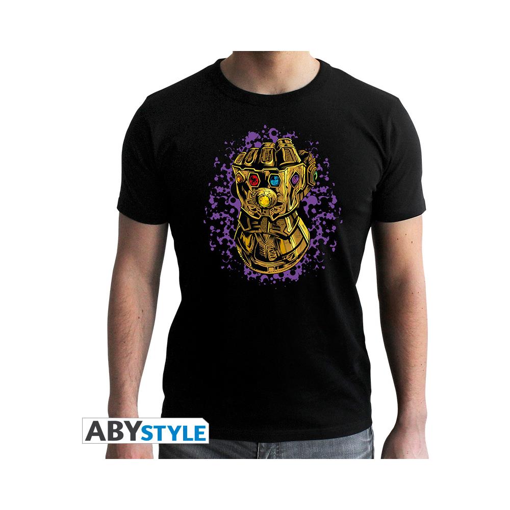 Abbigliamento Marvel: Infinity Gauntlet Black New Fit (t-shirt Unisex Tg. L) - Foto 1