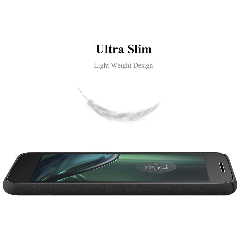 Custodia Compatibile Con Motorola Moto Z Play In Frosty Nero - Hard Case Coperchio Protettivo In Frosted Look Contro I Graffi E Gli Urti - Foto 2