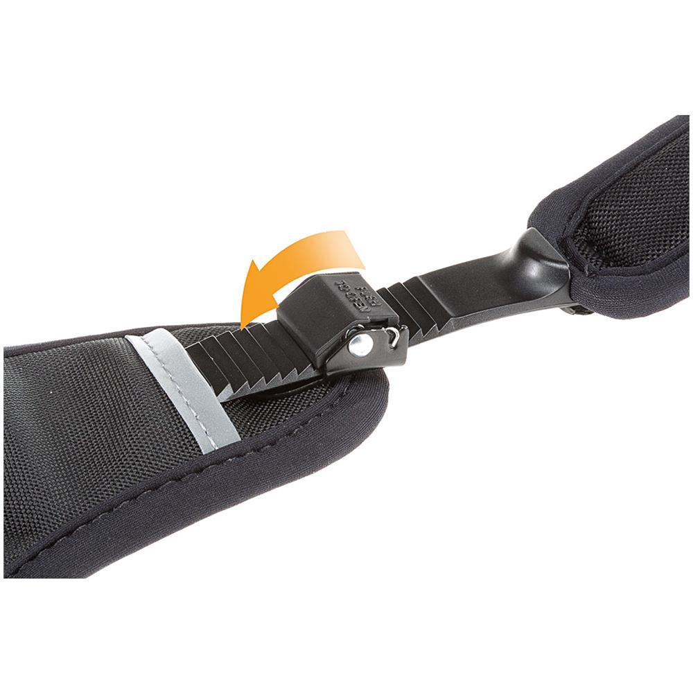 Pettorina Ergonomica Per Cani Taglia Molto Grande Ergotrekking P Large, Sei Chiusure Con Microregolazione, Morbida Imbottitura, Riflettente, Ideale Per Escursioni, Nero - Foto 10