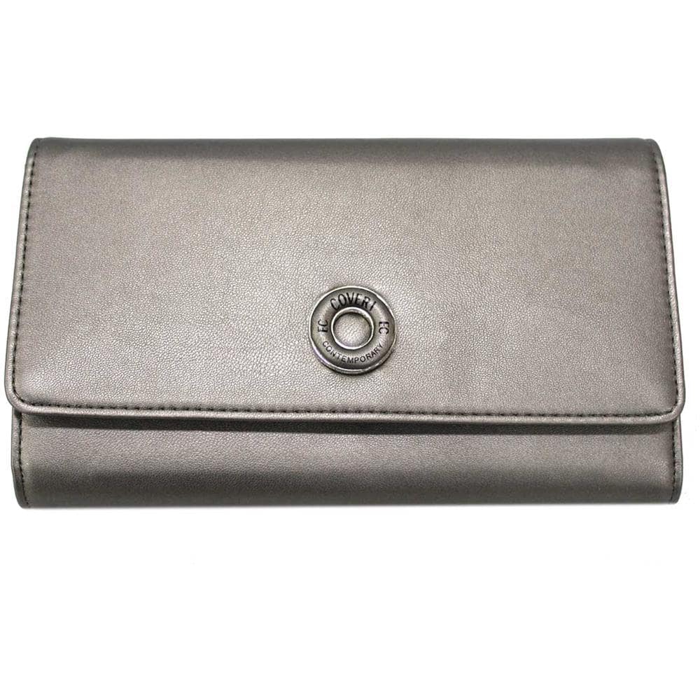 Mini Borsa Donna In Ecopelle Pochette Borsetta A Mano Con Tracollina Metal - Foto 1