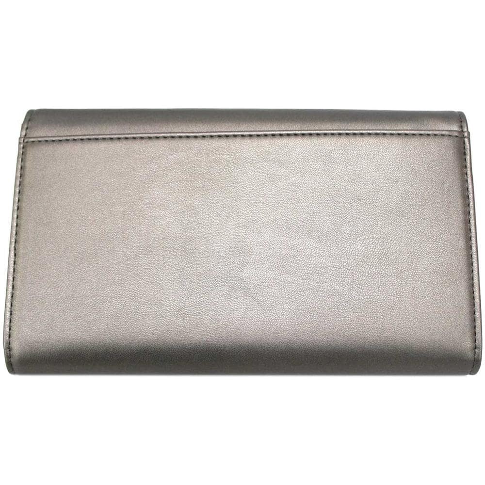 Mini Borsa Donna In Ecopelle Pochette Borsetta A Mano Con Tracollina Metal - Foto 2