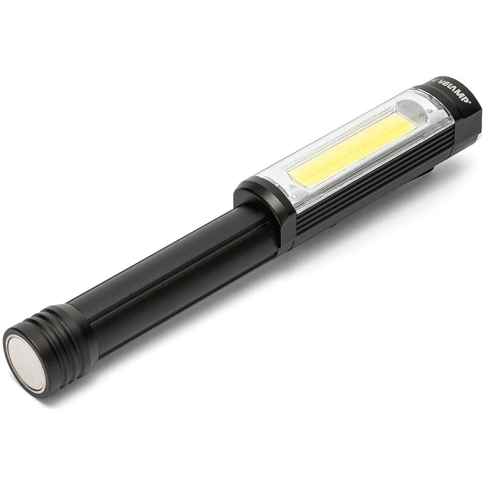 Torcia Led In Alluminio Cob 3w + Flash Rosso Magnete Big Daddy - Foto 1