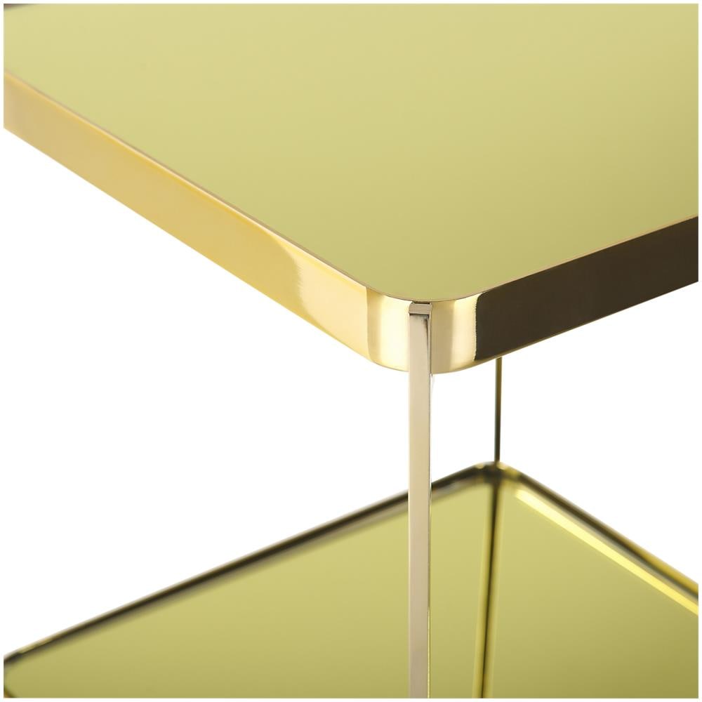 Tavolino Color Oro Alsea Alto - Foto 2