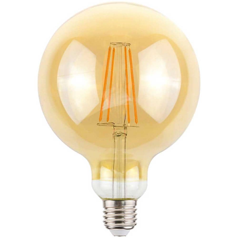 Lampadina Led Gold Globo A Filamento 55w 125ø - Foto 1