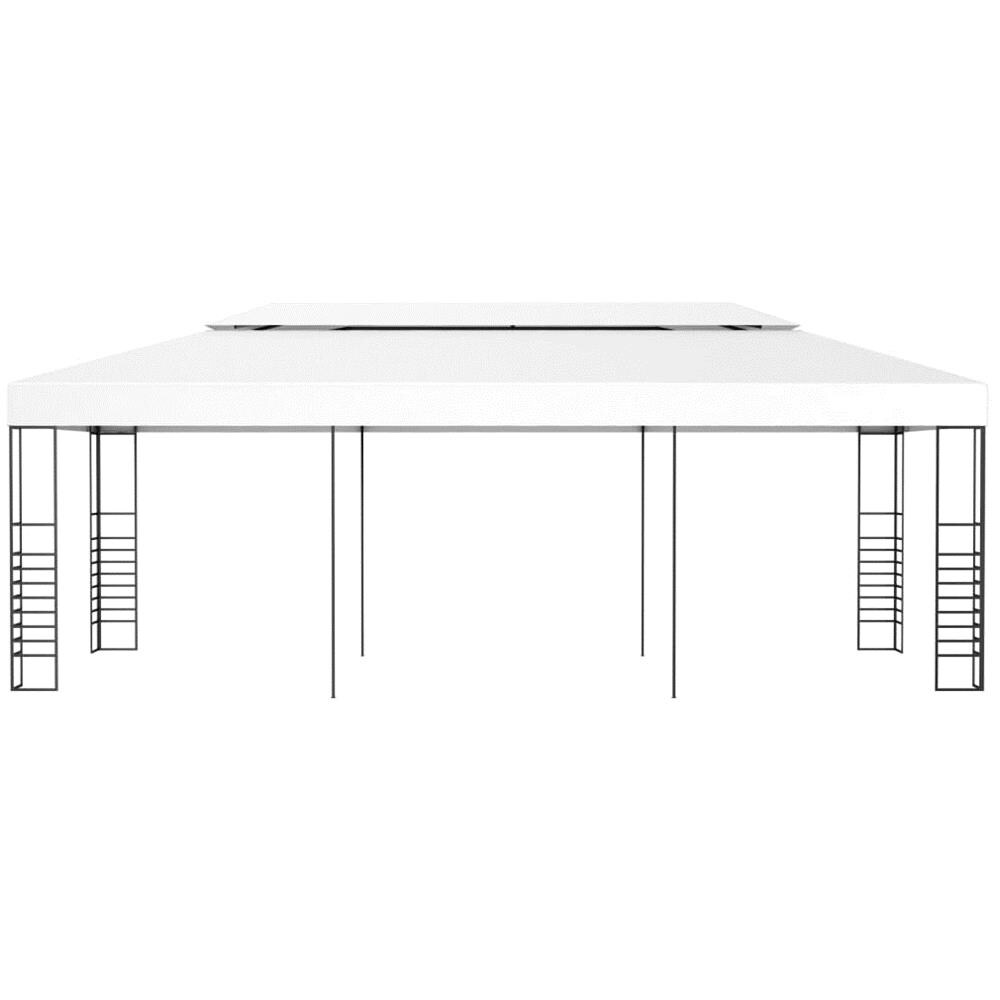 Tenda Gazebo 6x3 M Bianco - Foto 2