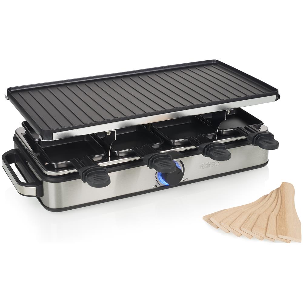 Griglia Per Raclette Per 8 Persone Deluxe 1400 W - Foto 1