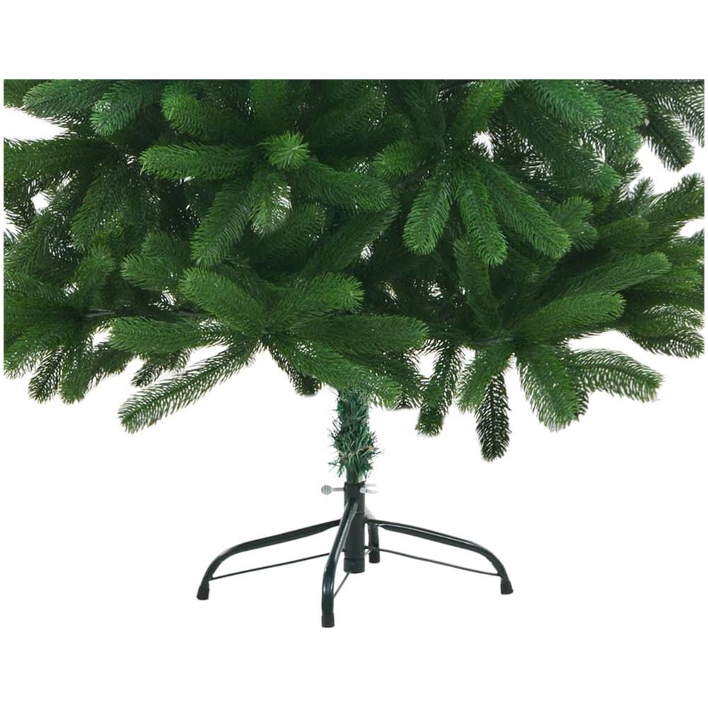 Albero di Natale Artificiale con LED e Set Palline 180 cm Verde - Foto 3