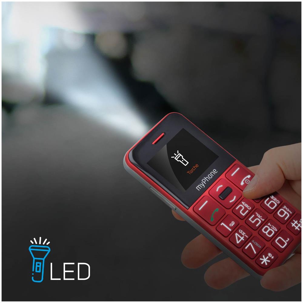 Telefono Per Senior Halo, Con Interfaccia Semplice E Tasto Sos Rosso - Foto 2