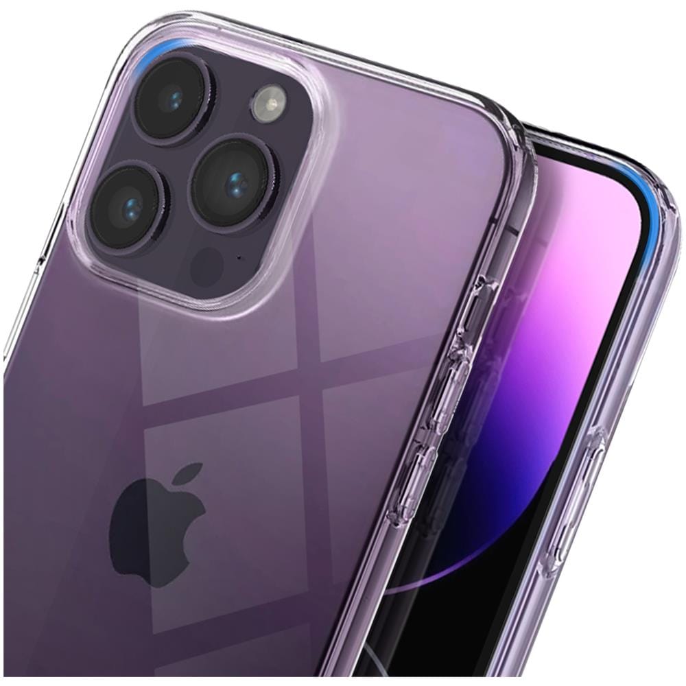 Cover Iphone 14 Pro Max Silicone Ultra-sottile Spigen Liquid Crystal Trasparente - Foto 2