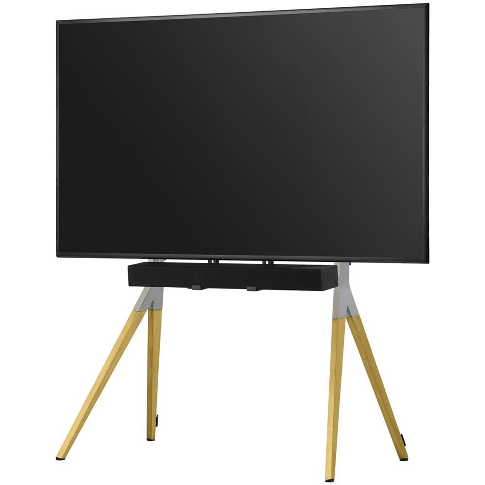 Supporto TV da Pavimento WM7482 da 32-70" Peso Massimo Supportato 80 Kg Colore Quercia/ Argento/ Grigio - Foto 2