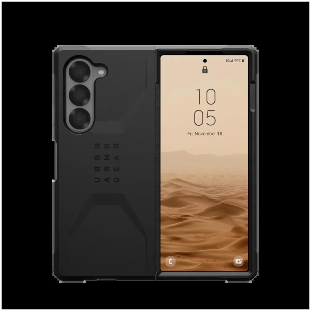 Civilian custodia per cellulare 16 cm (6.3") Cover Nero - Foto 2