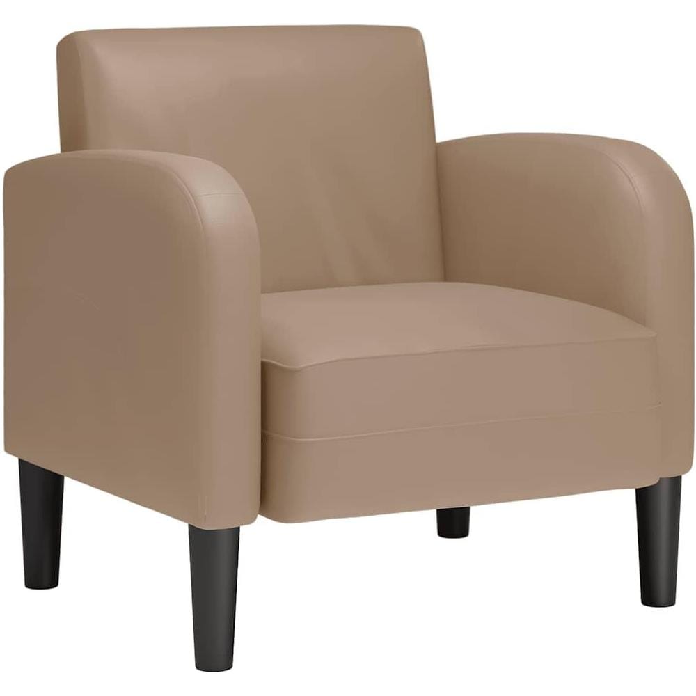 Divano Sedia con Braccioli Cappuccino 54 cm in Similpelle - Foto 1