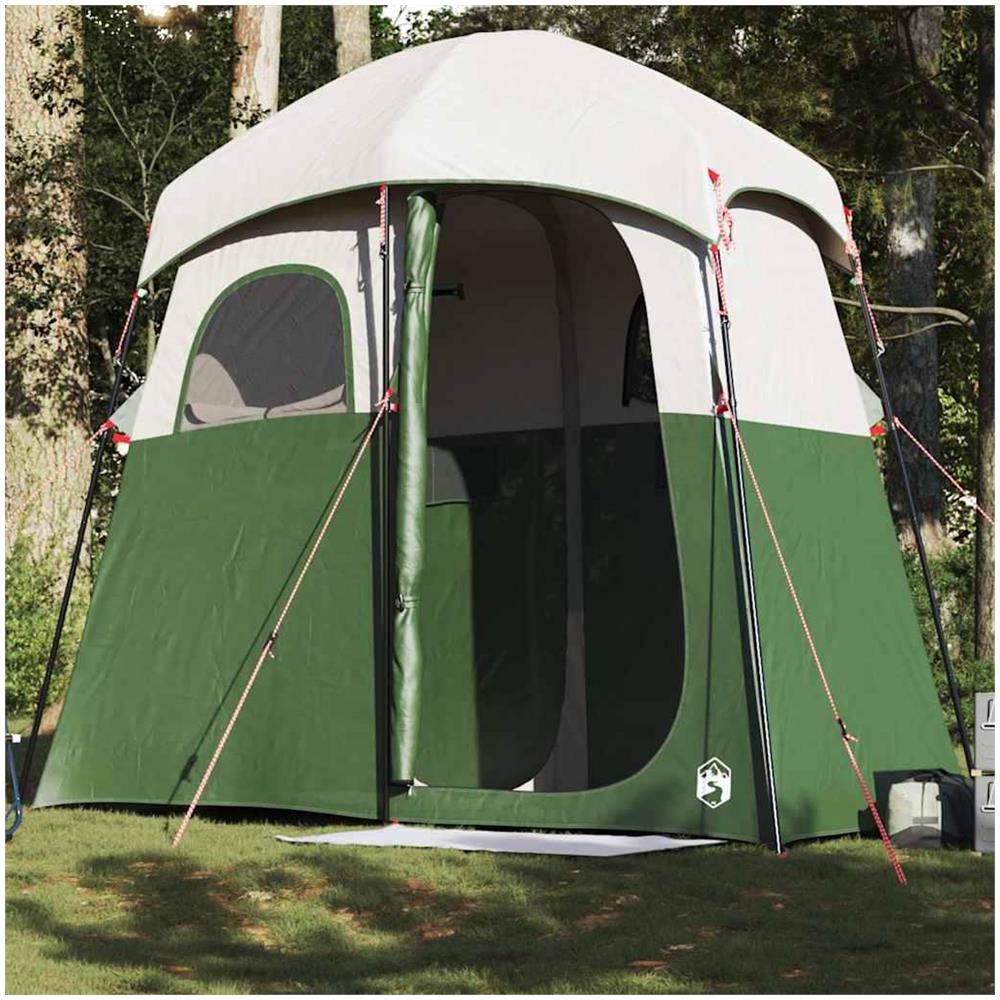 Tenda da Doccia per 2 Persone Verde Impermeabile - Foto 2