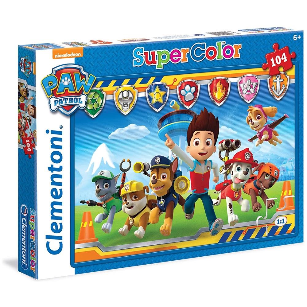 Puzzle 104 Pezzi Paw Patrol Supercolor - Foto 1