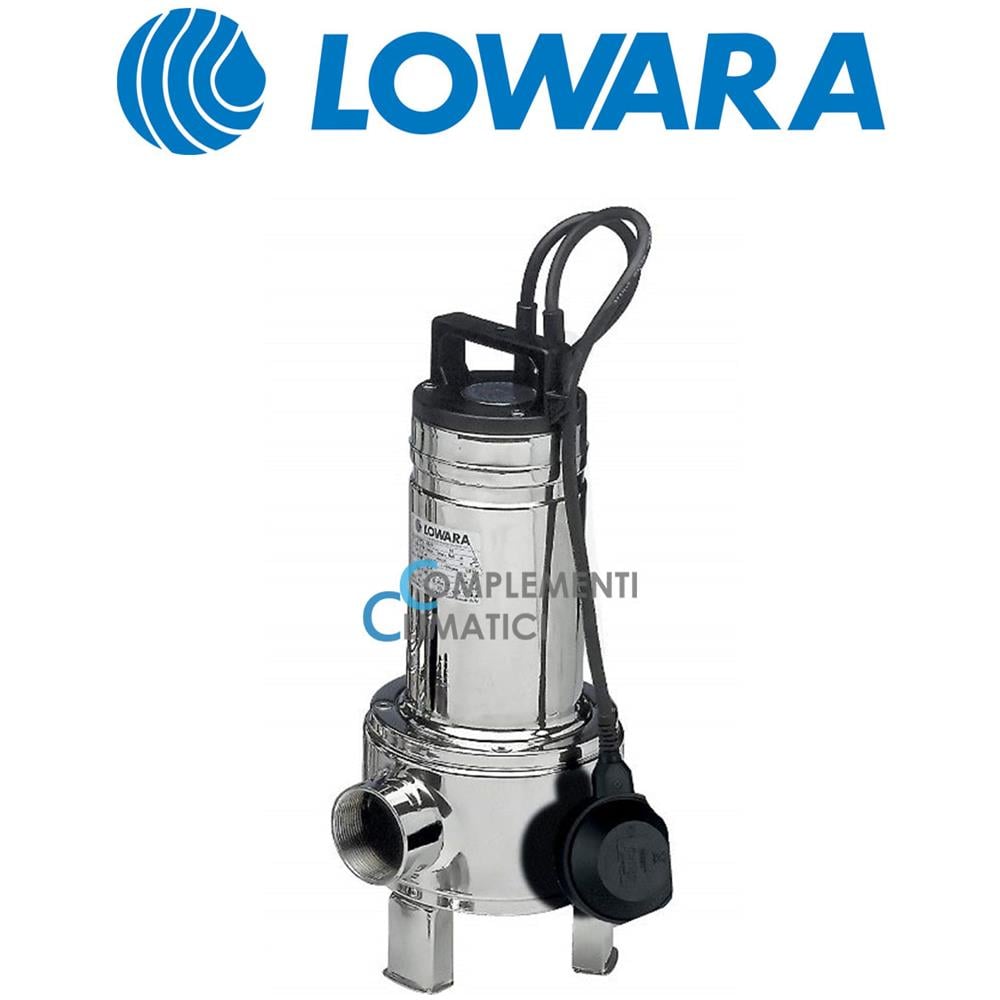 Pompa Per Acque Luride Hp1,1 Domo 10Vx Sommergibile, Portatile, Automatica Con Galleggiante Incorporato - Foto 2