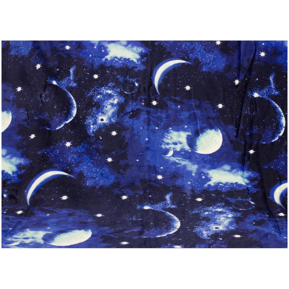 Plaid Con Retro Agnellato Disegno Planet Varie Misure 130x160 cm Planet - Foto 4