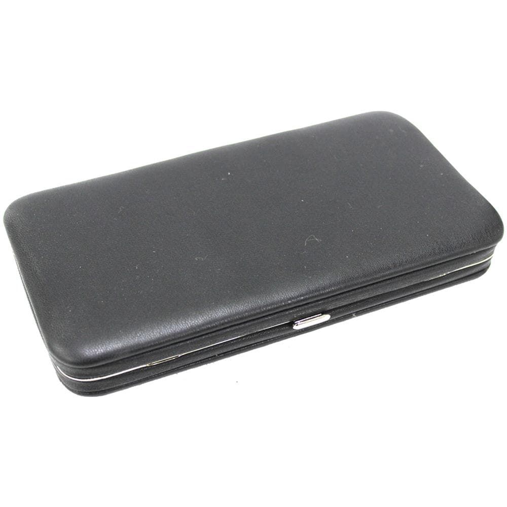 Mini Borsa Donna In Ecopelle Pochette Borsetta A Mano Con Tracollina Nero - Foto 2