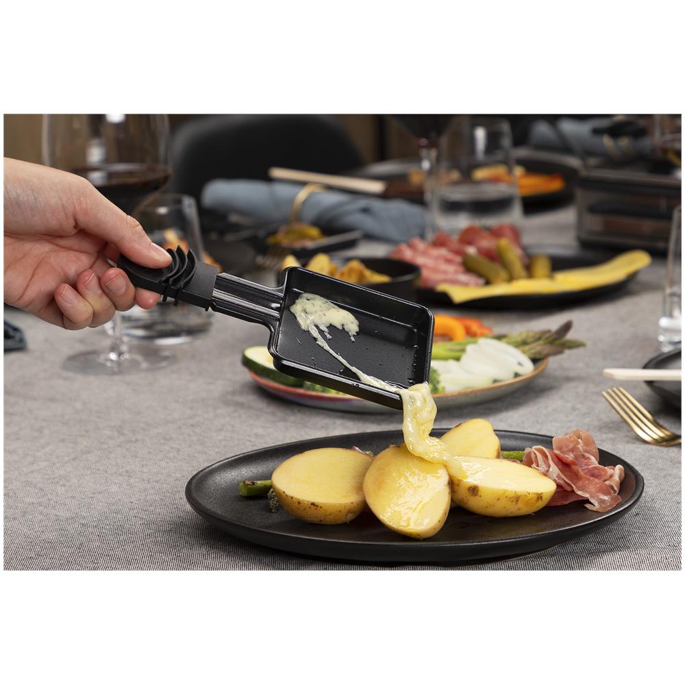 Piastra E Griglia Per Raclette Per 8 Persone Deluxe 1400 W - Foto 18