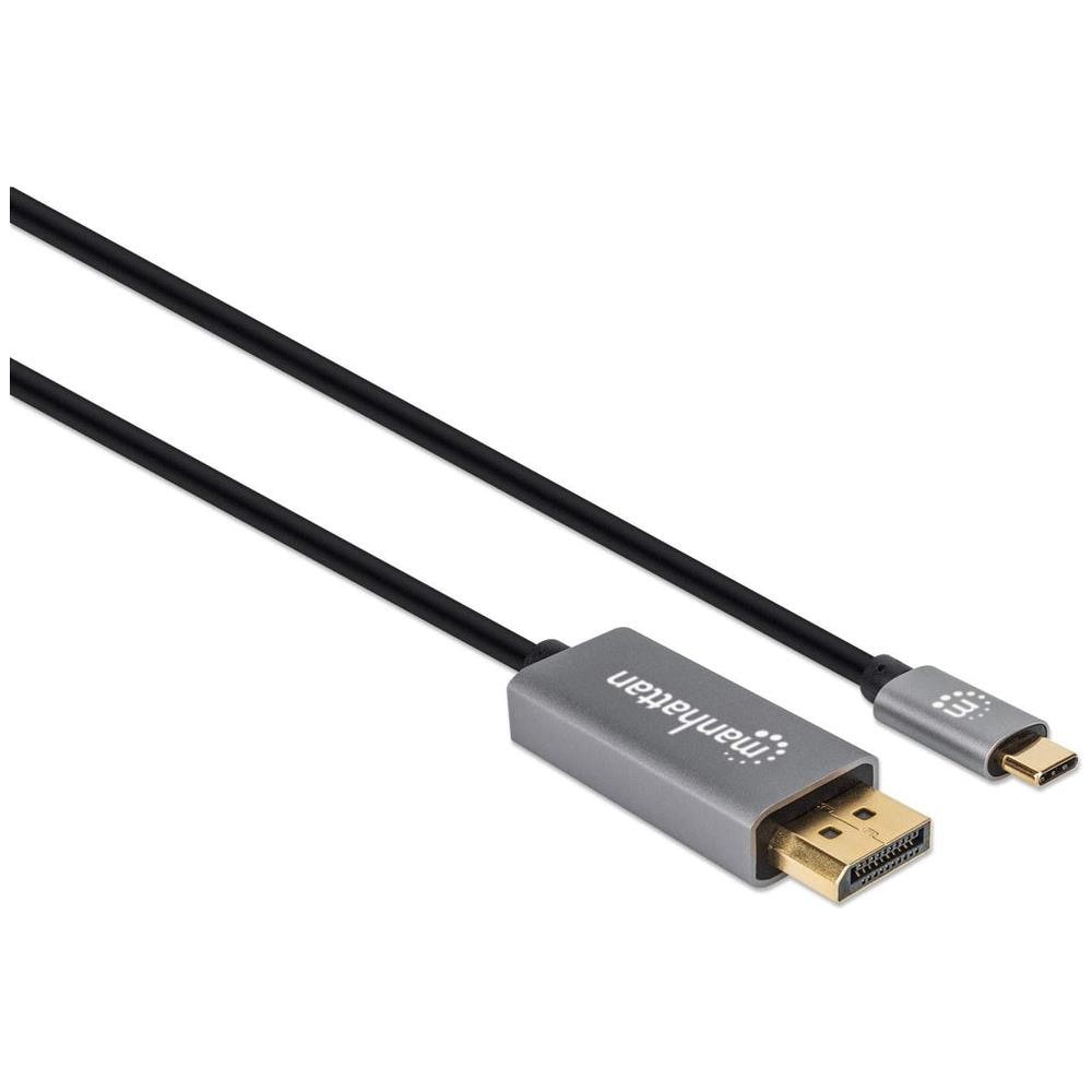 354844 cavo e adattatore video 2 m USB tipo-C DisplayPort Nero, Argento - Foto 2