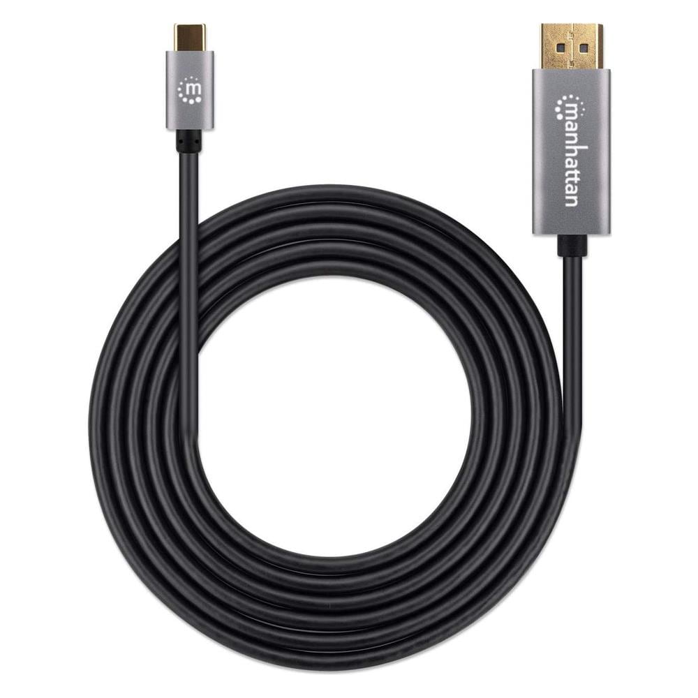 354844 cavo e adattatore video 2 m USB tipo-C DisplayPort Nero, Argento - Foto 5