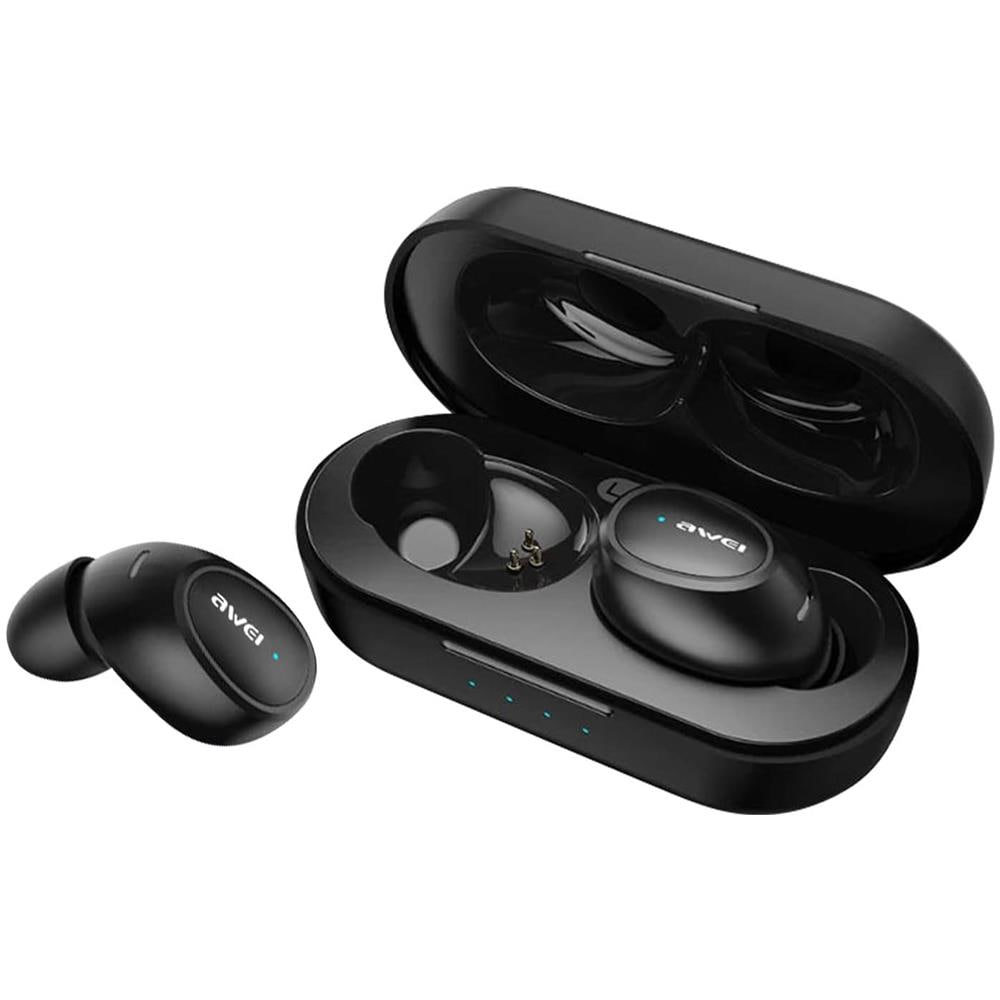 Auricolari Bluetooth Tws T16, Comandi Touch Impermeabili Ipx4 Nero - Foto 1
