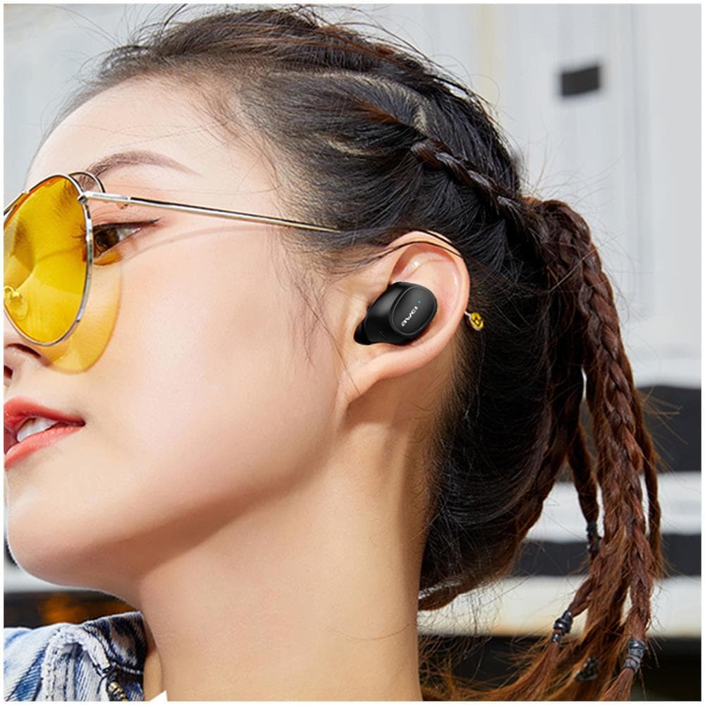 Auricolari Bluetooth Tws T16, Comandi Touch Impermeabili Ipx4 Nero - Foto 2