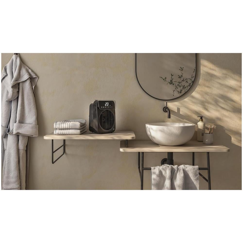 Termoventilatore Caldo Tekno Resistenza ad Aghi con Potenza 2000 W Timer 24 Ore Display Touch Telecomando Colore Nero - Foto 7
