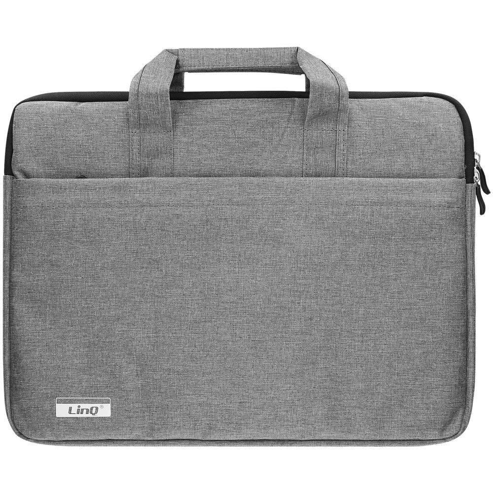 Borsa Per Computer Portatile Fino A 15 Pollici Impermeabile Grigia - Foto 1