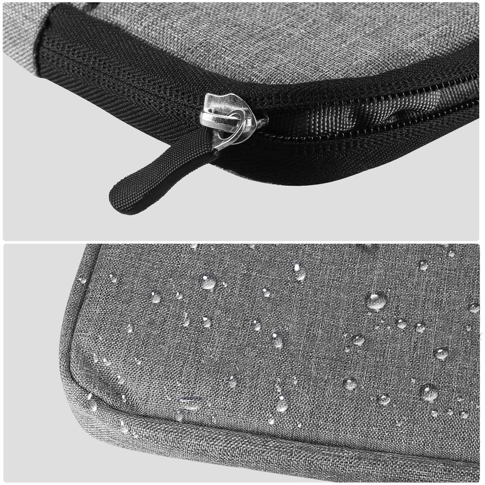 Borsa Per Computer Portatile Fino A 15 Pollici Impermeabile Grigia - Foto 2