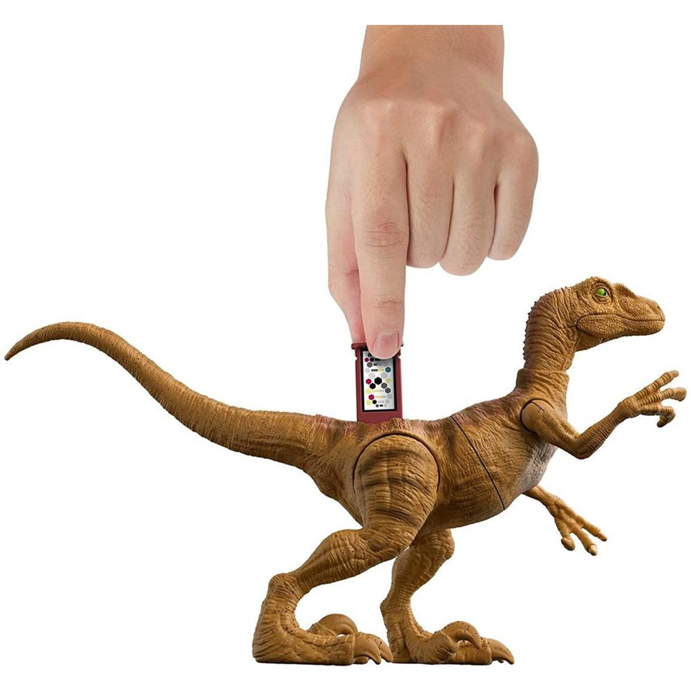 Jurassic World Dominion Velociraptor Dinosauro Articolato Gioco Idea Regalo - Foto 2