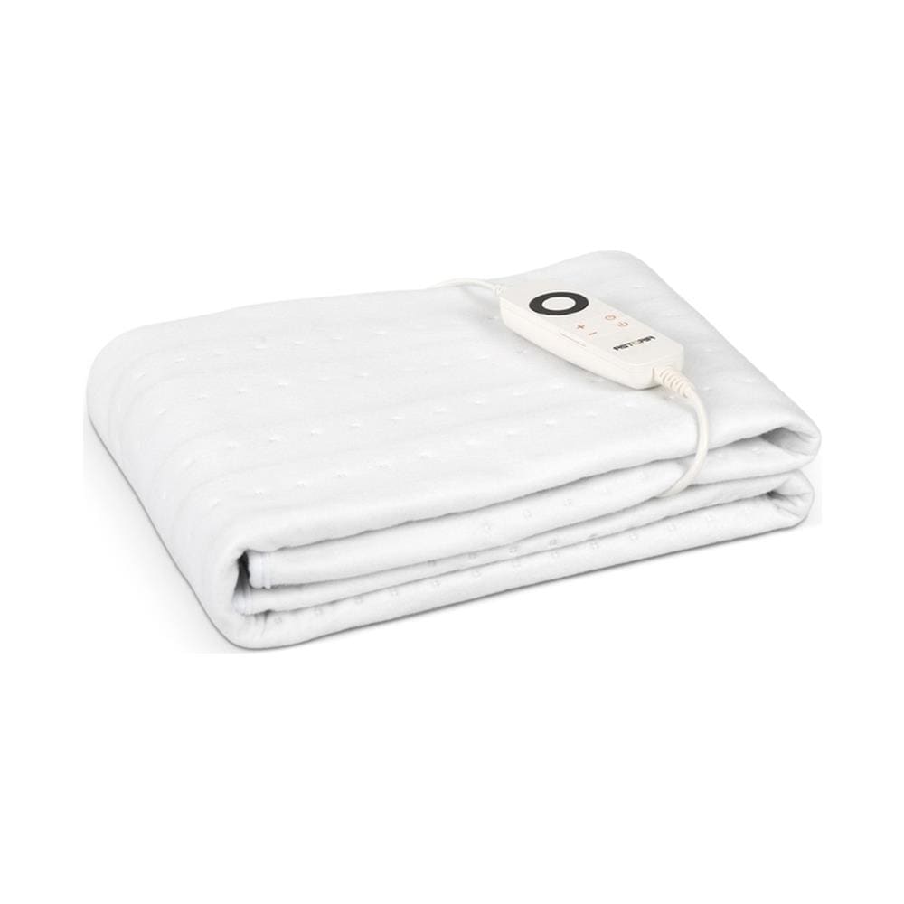 AD155A scaldaletto Coperta elettrica 60 W Bianco Tessuto - Foto 1