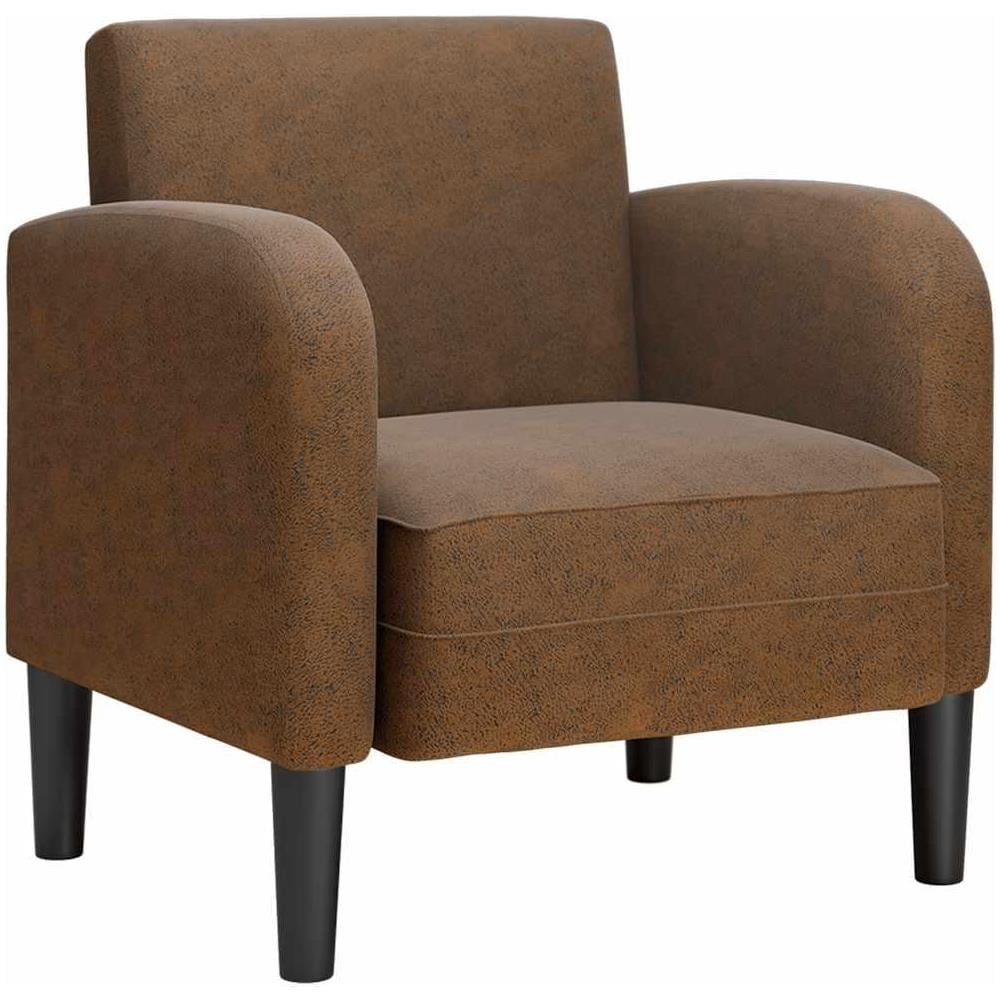 Divano Sedia con Braccioli Marrone 54 cm in Similpelle - Foto 1