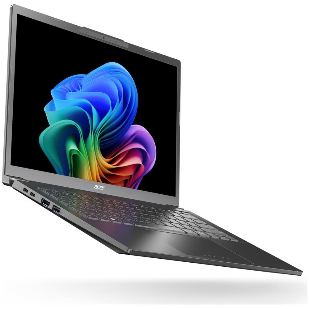 Aspire 14 AI A14-52M-740X Copilot+ PC Intel Core Ultra 7 256V Computer portatile 35,6 cm (14") WUXGA 16 GB LPDDR5x-SDRAM 512 GB SSD Wi-Fi 6E (802.11ax) Windows 11 Home Italiano Grigio - Foto 2