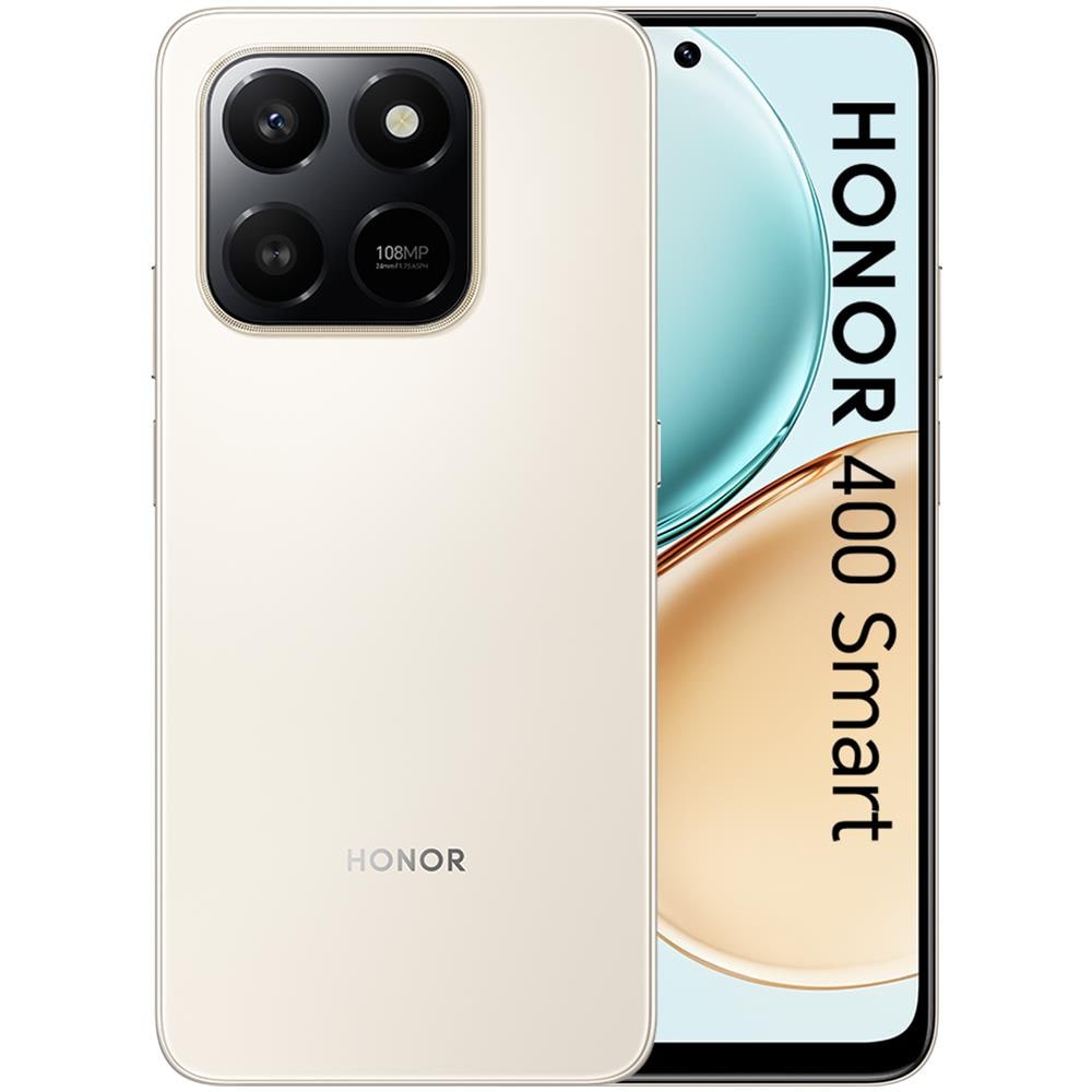 400 Smart 4G 128GB 6GB Ram Display 6,77" HD 120Hz Main Camera 108MP DualSim USB Typpe-C Snapdragon 685 Android 6500mAh Desert Gold - Foto 1