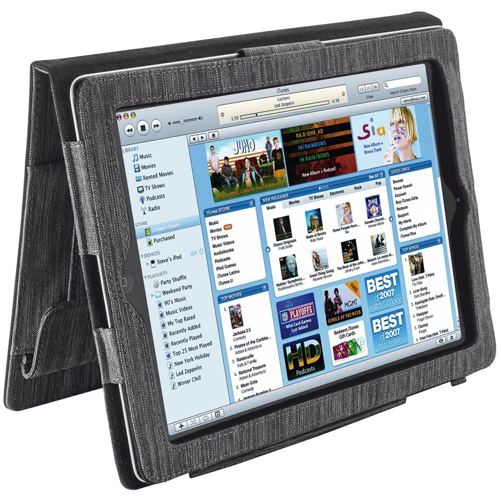 Deluxe Custodia Folio con supporto e tasche per iPad - Foto 6