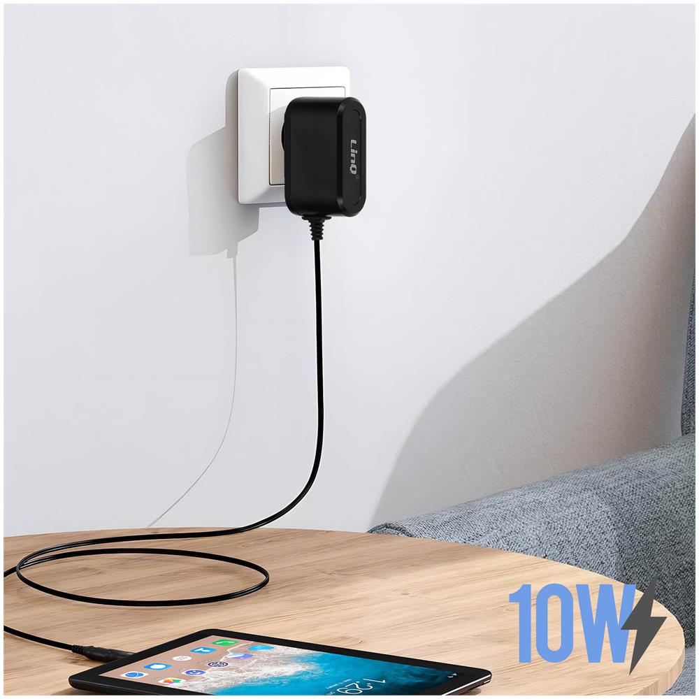 [Ricondizionato GOLD] Caricatore Alimentatore Per Tablet 5v 2a 5,5x2,1mm T-5521 - Foto 2