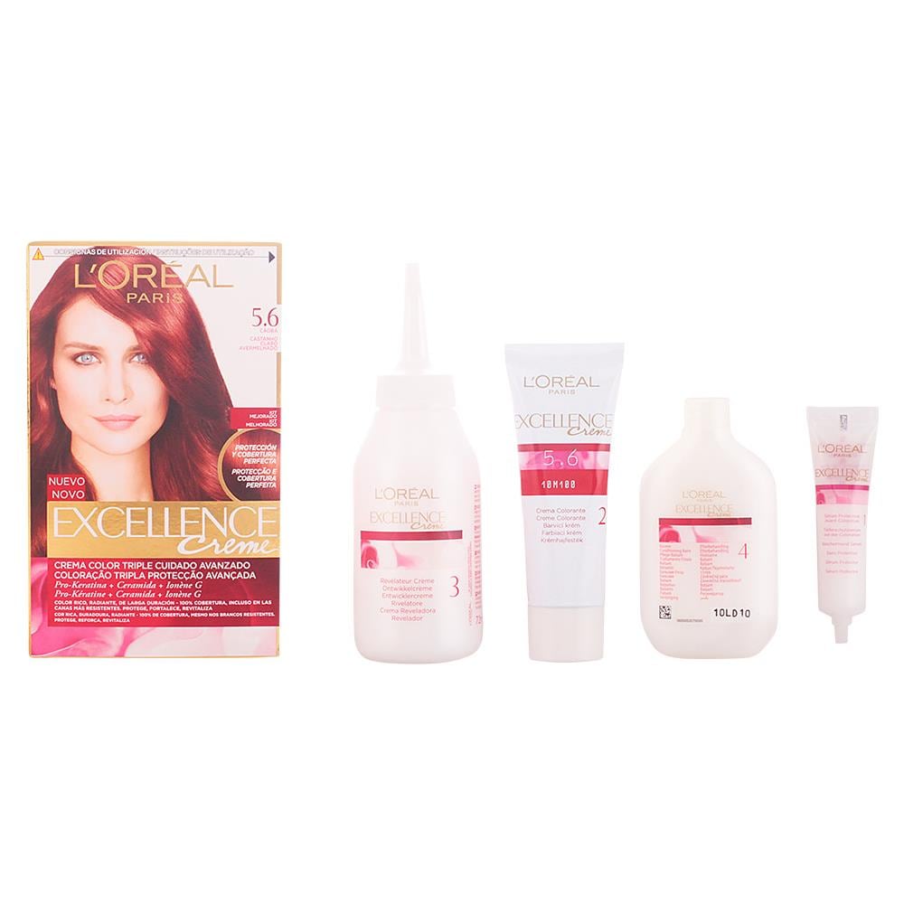Excellence Creme Tinte 5,6 Caoba - Foto 1