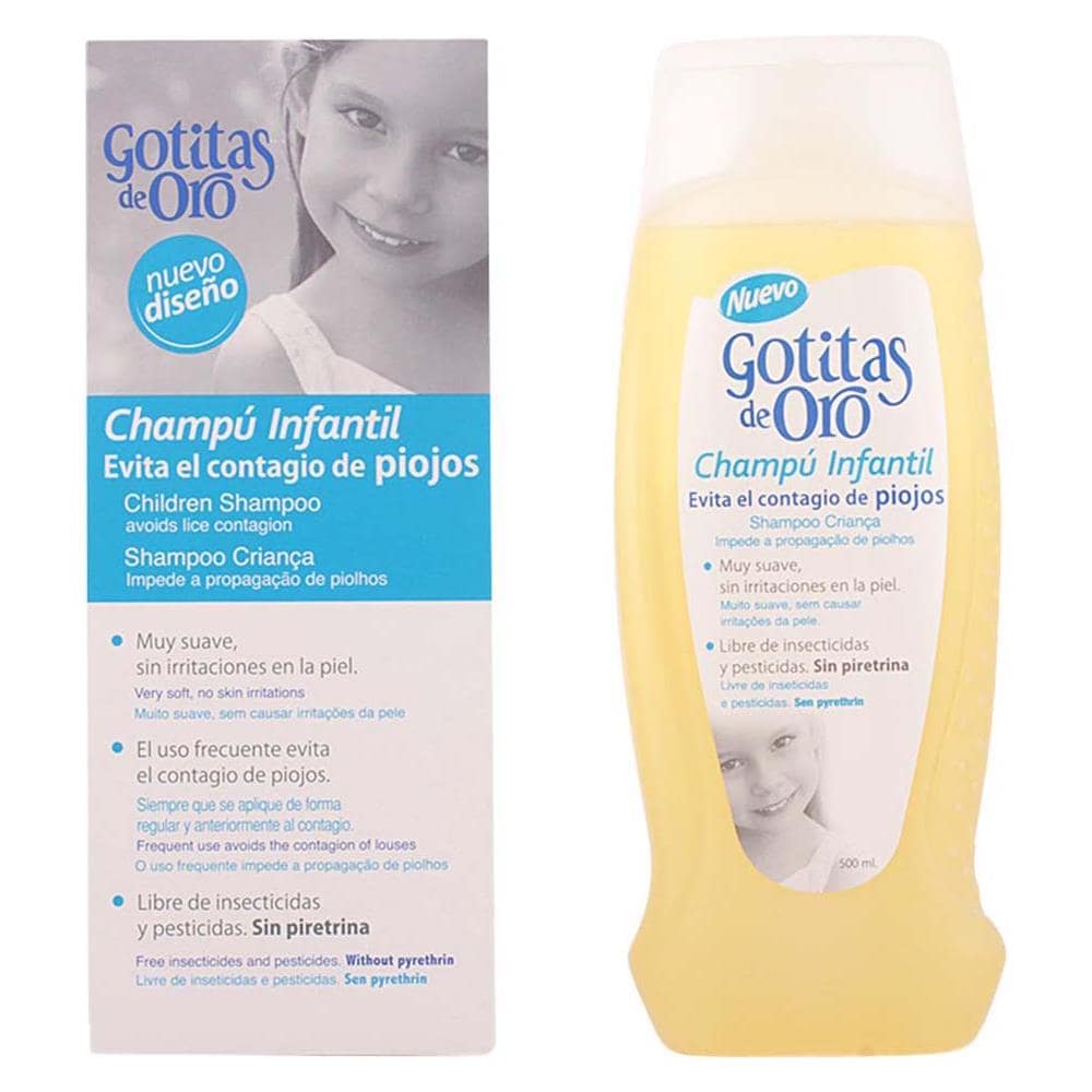 Gotitas De Oro Champú Prevención Piojos 500 Ml - Foto 3